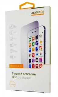 Ochranné tvrzené originální sklo na displej mobilu Aligator S6550 Duo / S6100 Duo