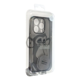 Silikonové pouzdro COOLCASE BOX PREMIUM 1,5mm na mobil Apple iPhone 15 Pro - Tmavé transparentní