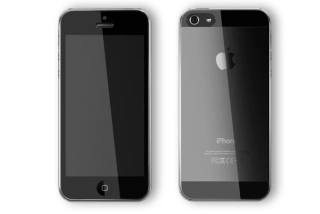 Silikonové pouzdro na mobil Coolcase Ultra Thin 0,5 mm Apple iPhone SE, 5 a 5S čiré