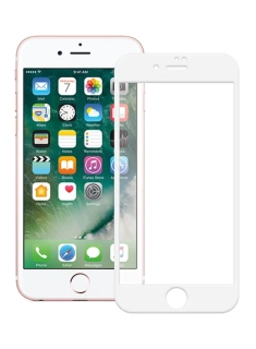 Ochranné bílé sklo ALIGÁTOR GLASS PRINT pro Apple iPhone 7 / 8 / SE 2020 / SE 2022 na celý displej 8595181145616