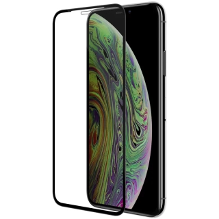 Ochranné tvrzené sklo ALIGÁTOR GLASS PRINT na displej Apple iPhone 11 / Xr - černé (8595181140338)