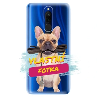 Silikonové pouzdro s vlastní fotkou pro Xiaomi Redmi 8 - iSaprio