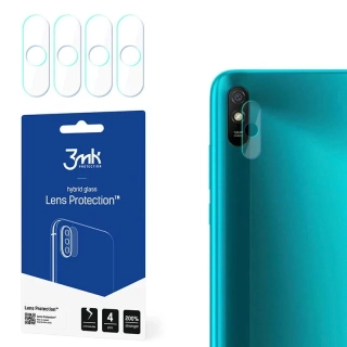Ochranná fólie 3MK Flexible na čočku fotoaparátu Xiaomi Redmi 9A (4ks)