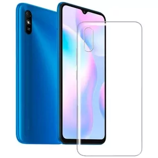 Silikonové pouzdro Coolcase Ultra Thin 0,5 mm na mobil Xiaomi Redmi 9A / 9AT Čiré