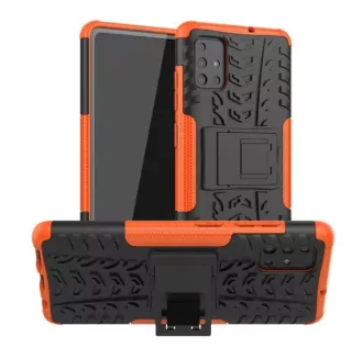 Odolné pouzdro PANZER CASE NEO na mobil Samsung Galaxy M31s Oranžové