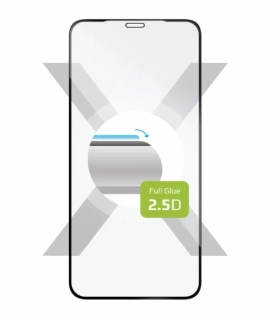 Ochranné tvrzené FIXED Full-Cover na displej Apple iPhone 11 Pro / iPhone X / XS - černé