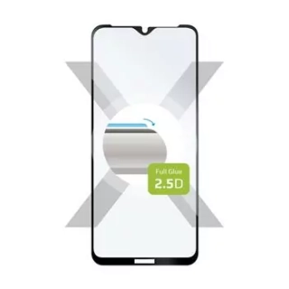 Ochranné tvrzené sklo FIXED Full-Cover pro Nokia 2.4 Černé, na celý displej