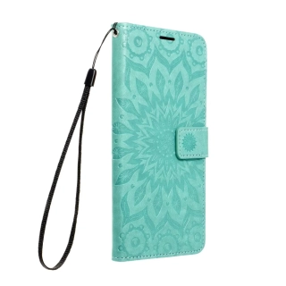 Flipové pouzdro Coolcase Mezzo na mobil Samsung Galaxy S20 FE - Mandala green