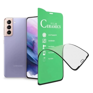 Ochranné pružné sklo Ceramic Glass na displej Samsung Galaxy A55 5G / A35 5G / S25 FE černé (5903396284540)