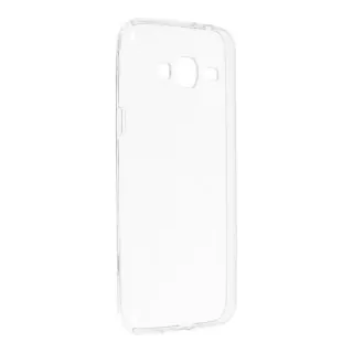 Silikonové pouzdro Coolcase Ultra Thin 0,5 mm na mobil Samsung Galaxy J3 2016 Čiré