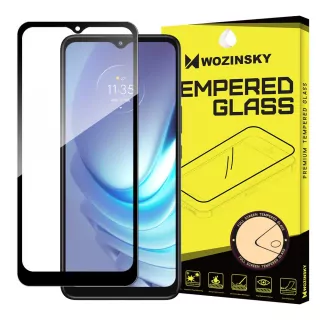 Ochranné tvrzené sklo Wozinsky pro Motorola Moto G50, na celý displej, černé