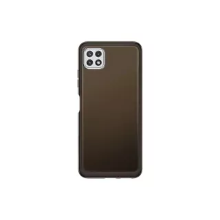 Originální silikonové pouzdro EF-QA226TBEGEU na mobil Samsung Galaxy A22 5G - Tmavé