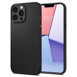 Ochranný plastový kryt SPIGEN Thin Fit na mobil Apple iPhone 13 Pro - černý