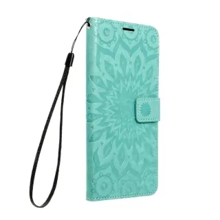 Flipové pouzdro Coolcase Mezzo na mobil Samsung Galaxy A53 5G - Mandala green