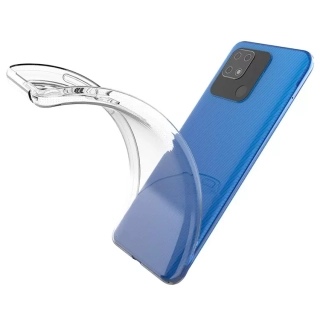 Silikonové pouzdro Coolcase Ultra Thin 0,5 mm na mobil Xiaomi Redmi 10C Čiré