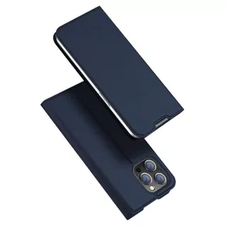 Prémiové flip pouzdro DUX DUCIS SKIN na mobil Apple iPhone 14 Pro - modré