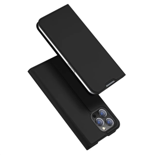 Prémiové flip pouzdro DUX DUCIS SKIN na mobil Apple iPhone 14 Pro Max - černé