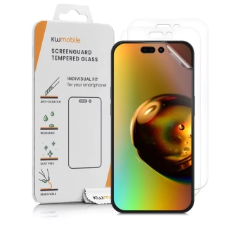 Ochranná fólie kwMobile na displej mobilu Apple iPhone 14 Pro (3ks)