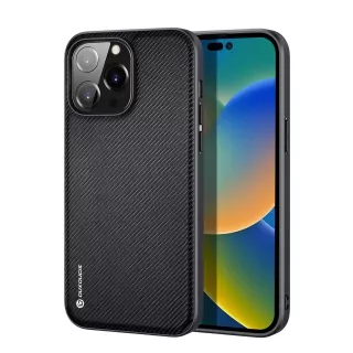 Silikonové pouzdro Dux Ducis Fino na mobil Apple iPhone 14 Pro Černé