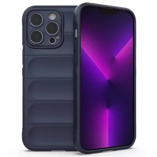 Odolné pouzdro Silky Shield na mobil Apple iPhone 14 Pro Max modré