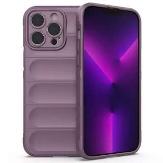 Odolné pouzdro Silky Shield na mobil Apple iPhone 14 Pro fialové