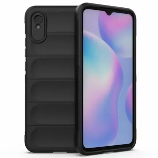 Odolné pouzdro Silky Shield na mobil Xiaomi Redmi 9A / Redmi 9AT černé