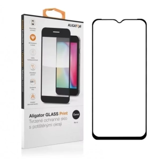 Ochranné sklo GLASS PRINT pro Vivo Y52 / Y72 5G – černé 8595181199114