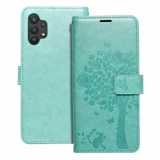 Flipové pouzdro Coolcase Mezzo na mobil Samsung Galaxy A32 5G - Tree green