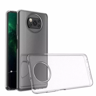Silikonové pouzdro Coolcase Ultra Thin 0,5 mm na mobil Xiaomi Poco X3 NFC / Xiaomi Poco X3 Pro Čiré