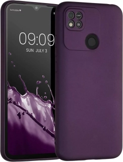 Silikonové pouzdro kwmobile na mobil Xiaomi Redmi 10A Fialové