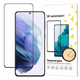 Ochranné tvrzené sklo Wozinsky Full Glue na celý displej Samsung Galaxy S23 Plus Černé (9145576268766)