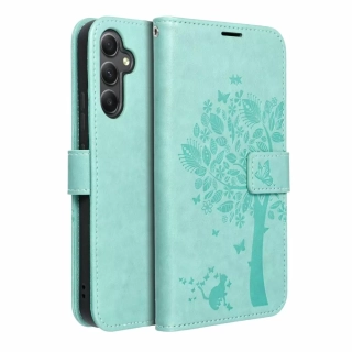 Flipové pouzdro Coolcase Mezzo na mobil Samsung Galaxy A54 5G - Tree green