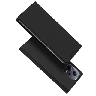 Prémiové flipové pouzdro DUX DUCIS SKIN na mobil Xiaomi Redmi Note 12 5G / Poco X5 5G černé