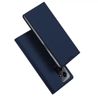 Prémiové flipové pouzdro DUX DUCIS SKIN na mobil Xiaomi Redmi Note 12 4G modré