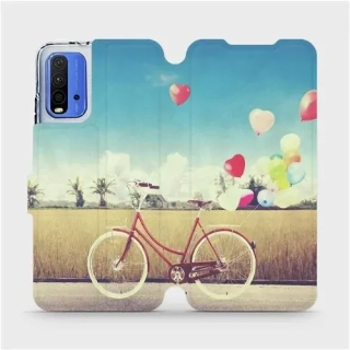 Flipové pouzdro Mobiwear na mobil Xiaomi Redmi 9T - M133P Kolo a balónky - VÝPRODEJ
