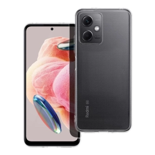 Pevné silikonové pouzdro 2mm Coolcase BOX na mobil Xiaomi Redmi Note 12 5G / Poco X5 5G Čiré