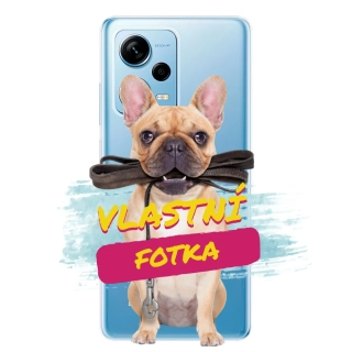 Silikonové pouzdro s vlastní fotkou pro Xiaomi Redmi Note 12 Pro Plus 5G - iSaprio