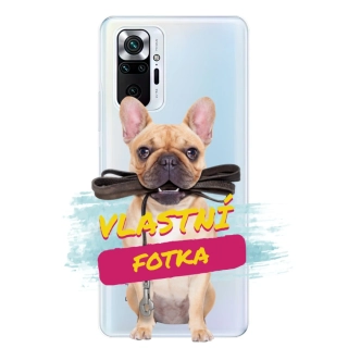 Silikonové pouzdro s vlastní fotkou pro Xiaomi Redmi Note 10 Pro - iSaprio