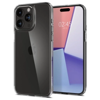 Silikonové pouzdro SPIGEN Airskin Hybrid na mobil Apple iPhone 15 Pro - Clear Transparent