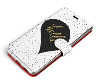 Flipové pouzdro Mobiwear na mobil Apple iPhone 13 Mini - M013P Golden hello - VÝPRODEJ