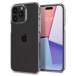 Silikonové pouzdro SPIGEN Liquid Crystal na mobil Apple iPhone 15 Pro