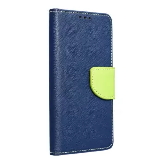 Flipové pouzdro Coolcase Fancy Book na mobil Xiaomi Redmi Note 12 4G Modré