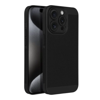 Plastové tvrdé pouzdro Coolcase Breezy na mobil Apple iPhone 15 Pro Černé