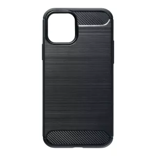 Silikonové pouzdro Coolcase Carbon na mobil Apple iPhone 15 Plus Černé