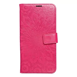 Flipové pouzdro Coolcase Mezzo na mobil Samsung Galaxy S23 FE - Magenta mandala