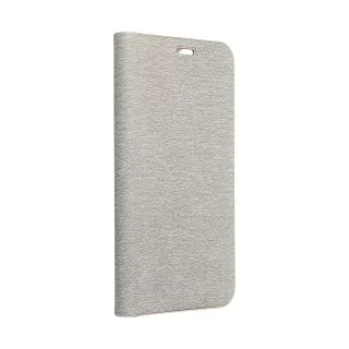 Luxusní flip pouzdro Coolcase Luna na mobil Xiaomi Redmi Note 12S Stříbrné