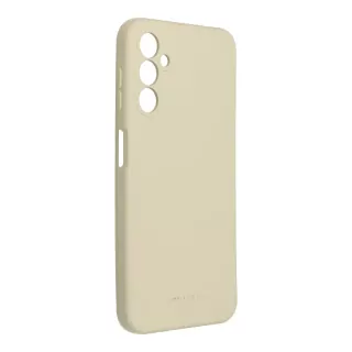 Elegantní silikonové pouzdro Roar Space na mobil Samsung Galaxy A14 LTE / 5G Krémové