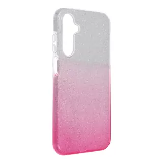Třpytivé pouzdro Coolcase Shining na mobil Samsung Galaxy A25 5G Pink Silver