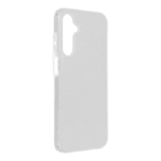 Třpytivé pouzdro Coolcase Shining na mobil Samsung Galaxy A25 5G Silver