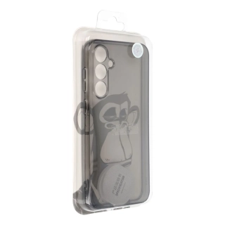 Silikonové pouzdro COOLCASE BOX PREMIUM 1,5mm na mobil Samsung Galaxy A14 5G / LTE - Tmavé transparentní